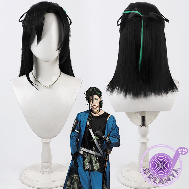 Synthetic Wigs - Perruque de cosplay Sasanuki Touken Ranbu,
