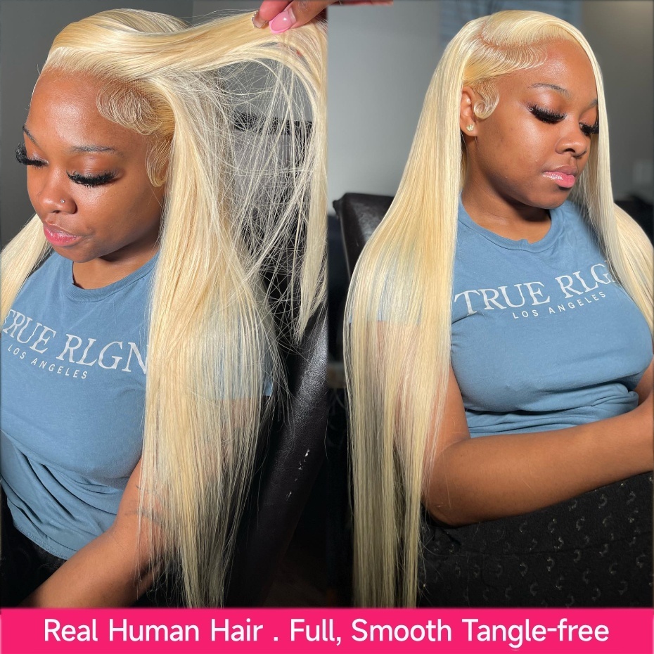 Perruques en cheveux humains b - 613 Blonde Body Wave Lace Front Wig avis et prix