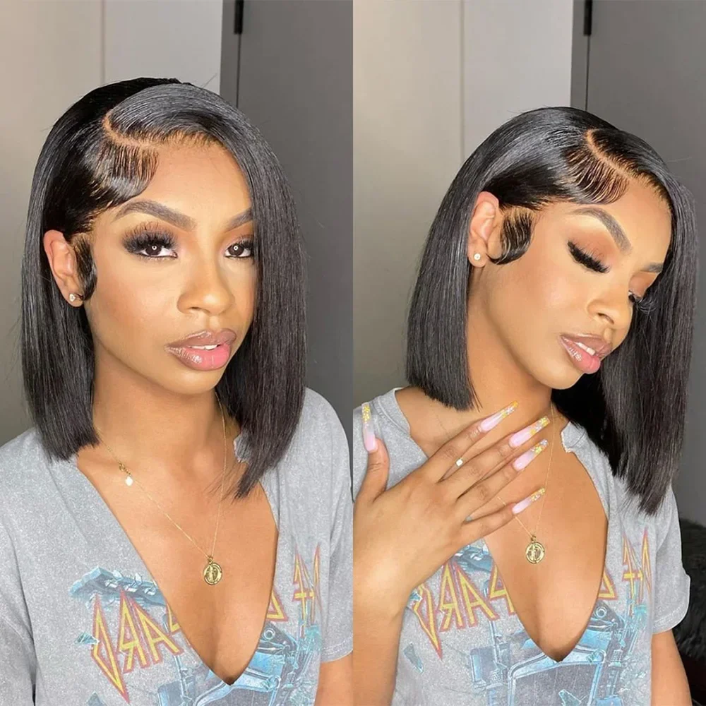 2026 NOUVELLES Perruques Bob a - Glueless Wear And Go Human Hair Wig avis et prix